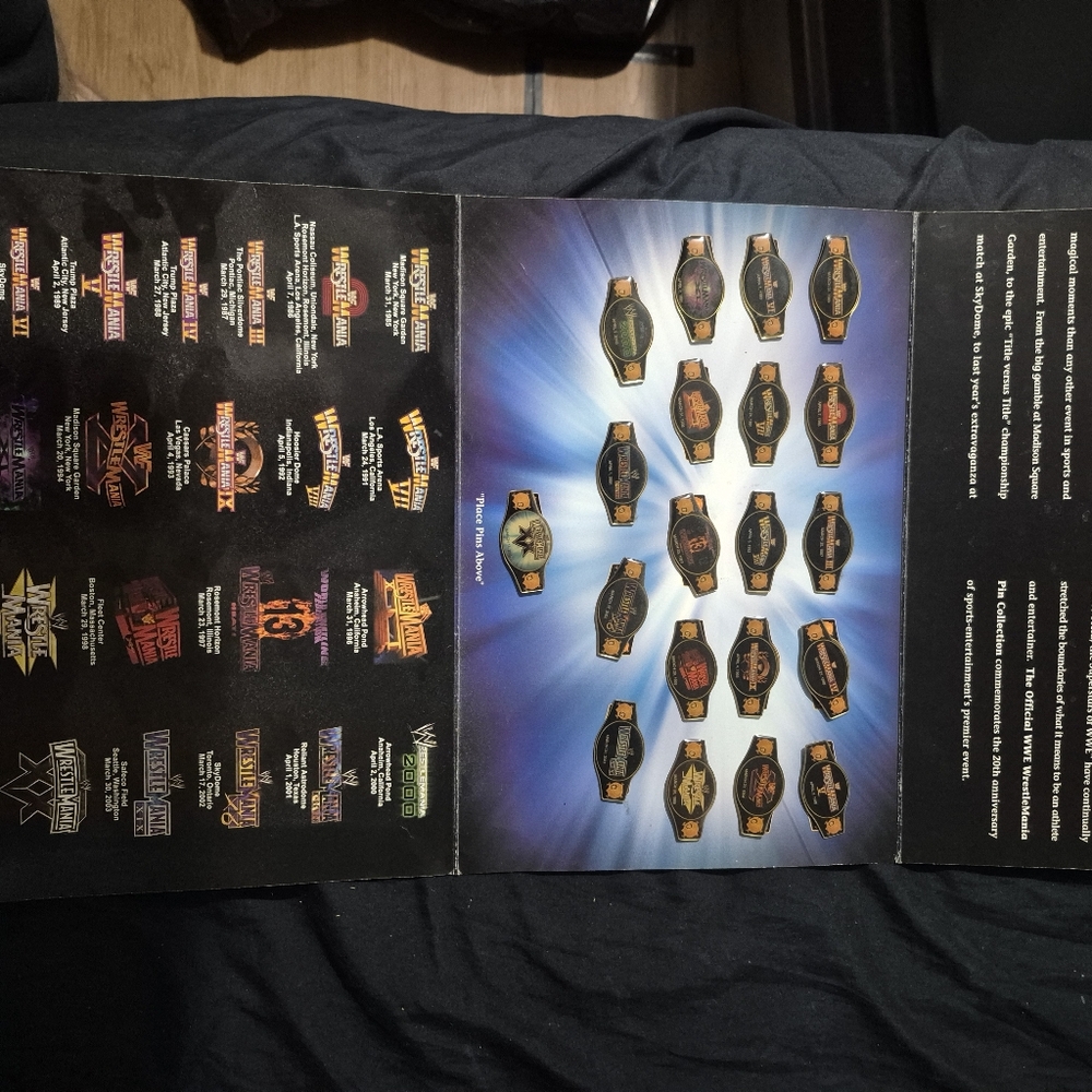 WrestleMania Pin Collection - Picture 2 of 2